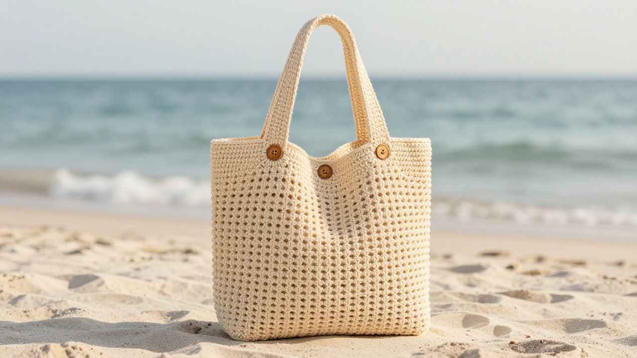 Torba plażowa ażurowa